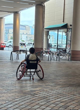 スポーツ用車いす体験会